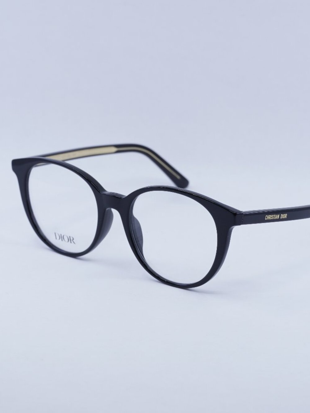 Dior DIORSPIRITO RI 1000 Eyeglasses Black 51mm Round Frame